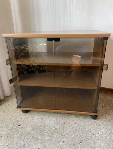 Carrello porta noce chiaro - carrello, tv