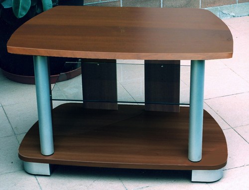 Carrello porta noce scuro - porta,